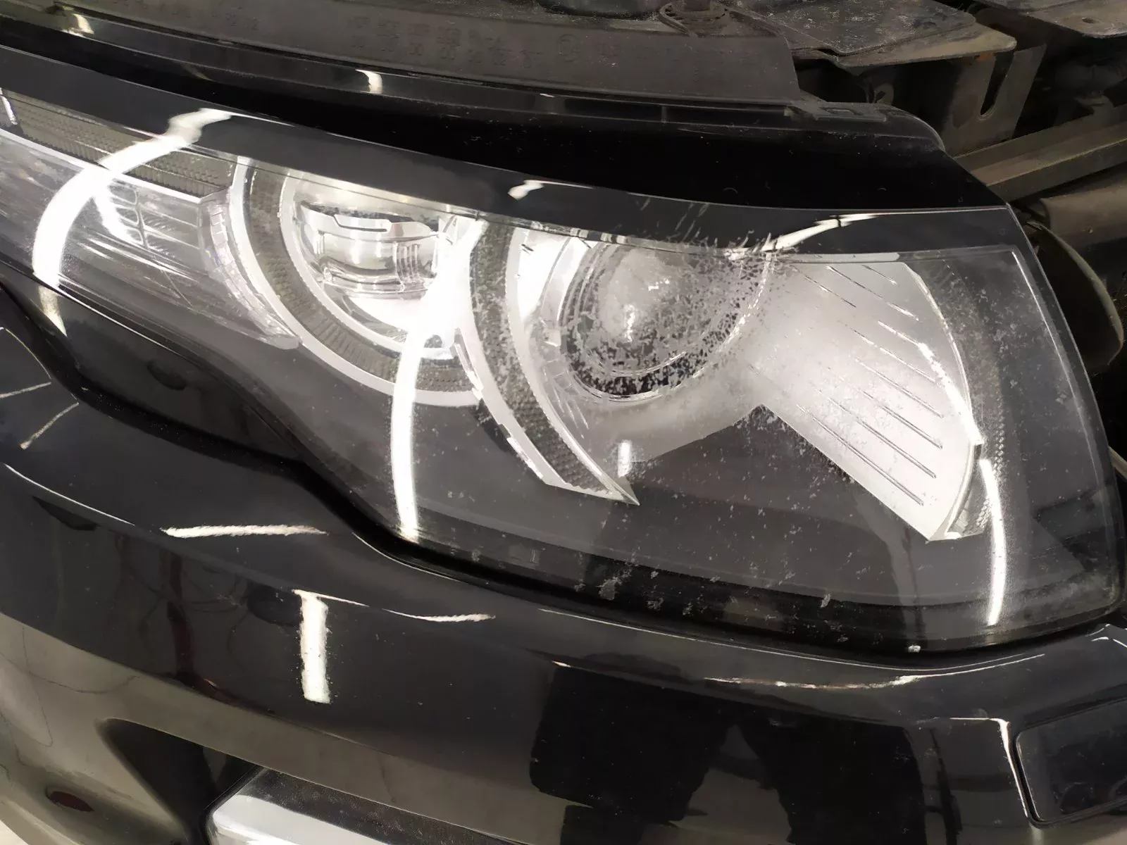 Полировка фар | Было