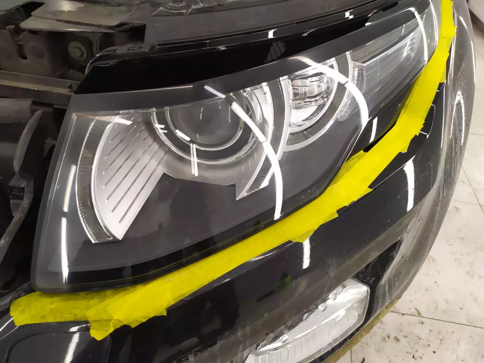 Полировка фар | Стало